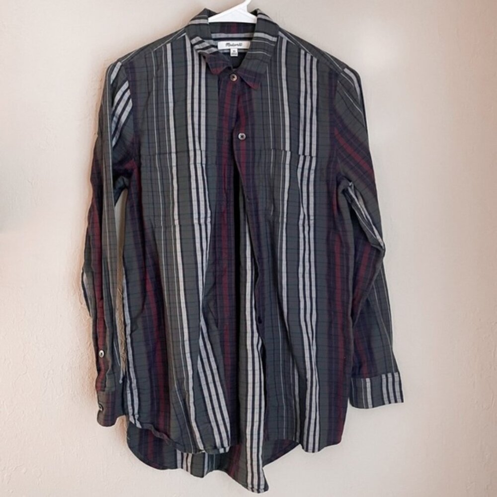 Madewell Plaid Longsleeve Button Down